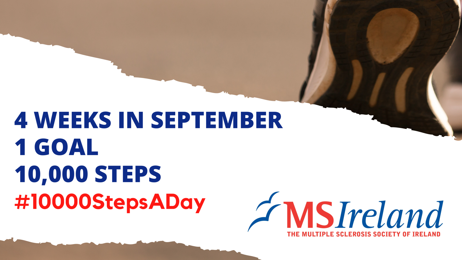 STEPtember Fundraise with us Graphic